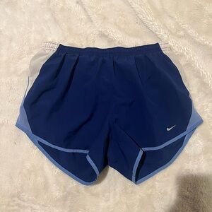 Blue Nike Athletic Shorts